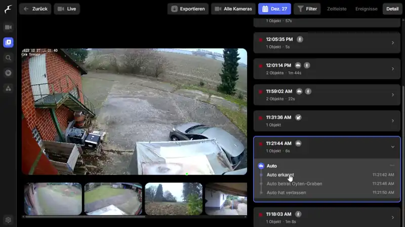 Frigate Object Tracking
